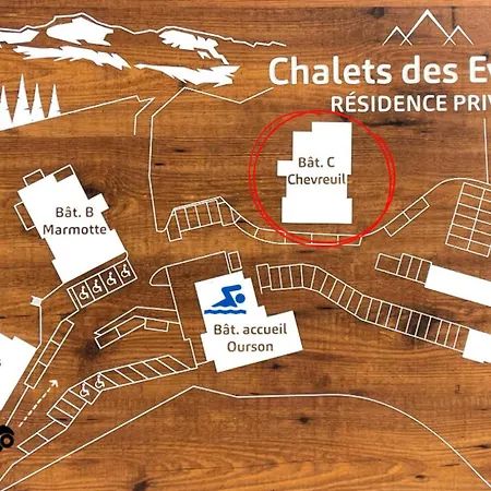 Les Des Evettes - Deux Au Pied Des Pistes Dans Avec Piscine Mae-9151 Lägenhet Flumet
