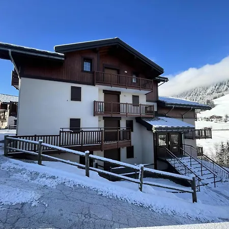 Les Des Evettes - Deux Au Pied Des Pistes Dans Avec Piscine Mae-9151 Lägenhet Flumet